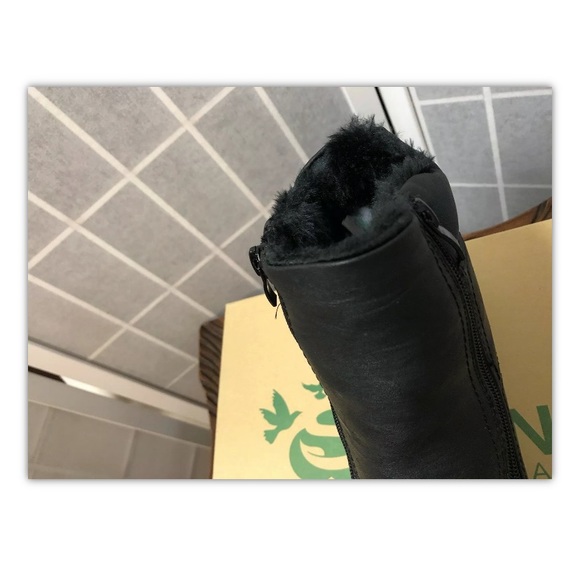 Serene Island, women, boots, casual, outdoor, faux leather, black, size 7.5.: - Picture 5 of 11